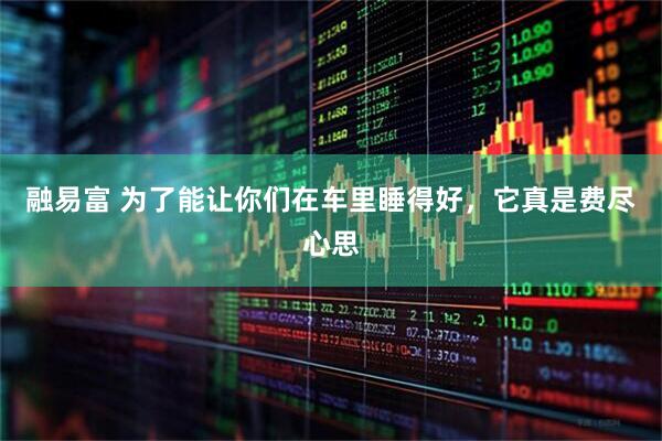 融易富 为了能让你们在车里睡得好，它真是费尽心思